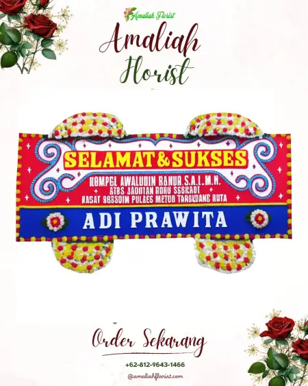 Papan Bunga Ucapan Selamat Sidarata